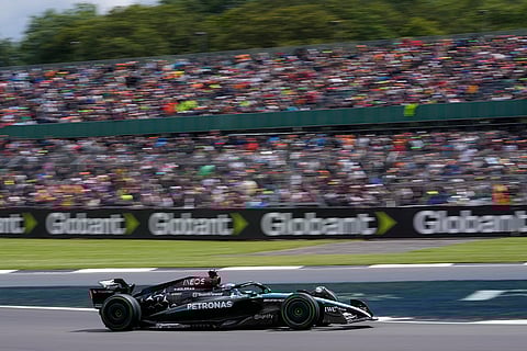 Mercedes driver George Russell